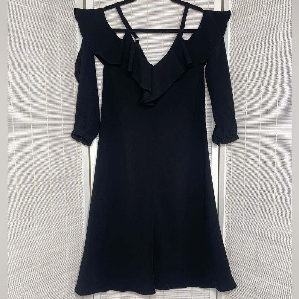 A.L.C. Felicia Cold Shoulder Black Dress Size 6 NWT